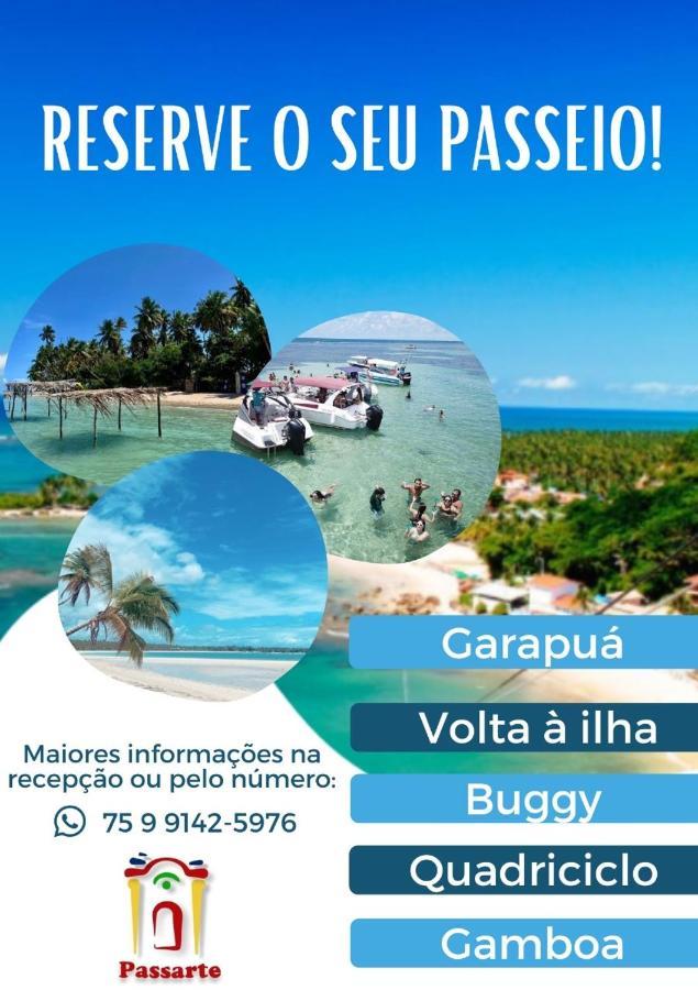 Отель Pousada Passarte - Biquinha Морро-де-Сан-Паулу Экстерьер фото